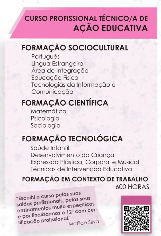 Curso Profissional de Ação Educativa