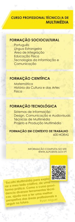 Curso Profissional de Multimédia